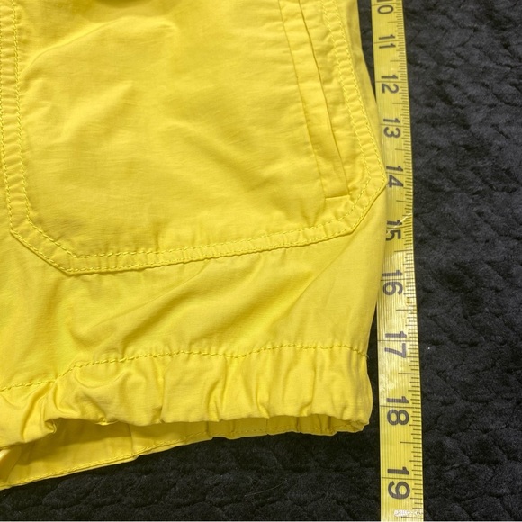 Eileen Fisher Anorak Rain Jacket Women’s SP Yellow Double Zipper Pockets - Picture 12 of 15